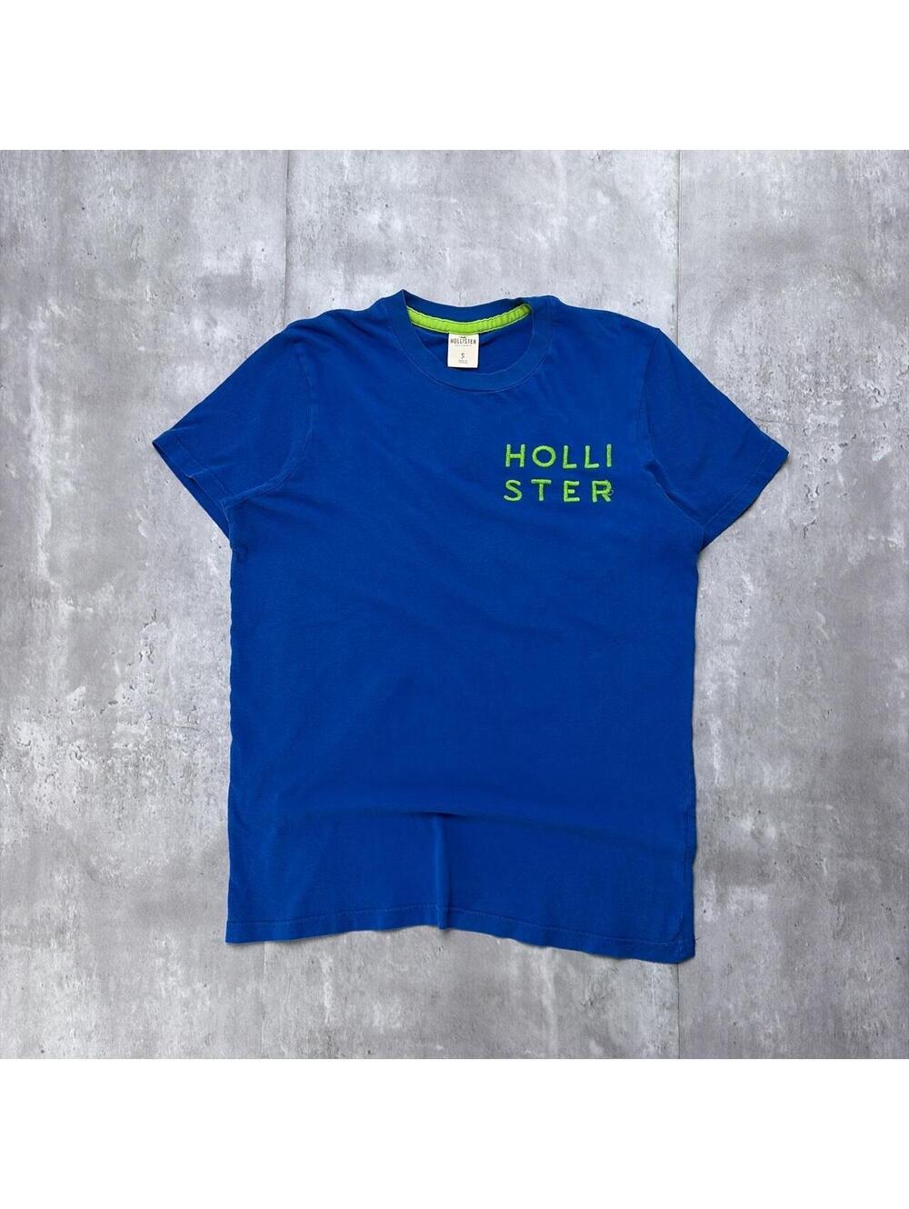 Y2K Blue Hollister Surf Grunge Skater T-Shirt